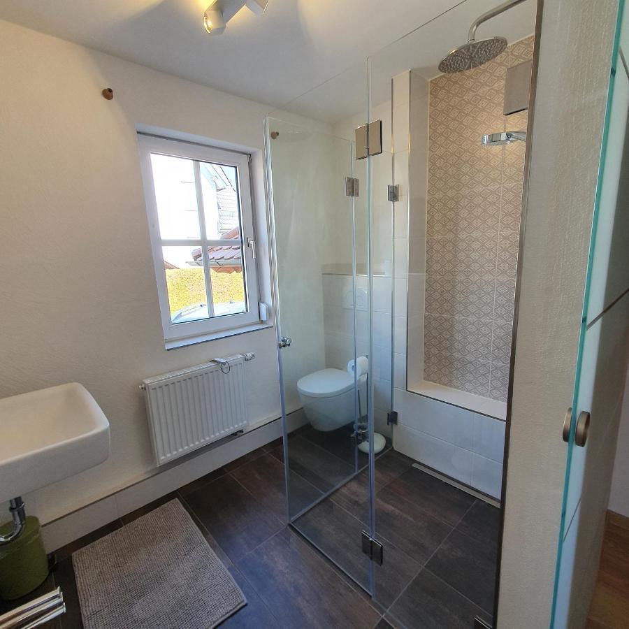 Alte Backstube - Ferienwohnung Huettenstube Und Ferienzimmer Auszeit Erkenbrechtsweiler Exteriör bild